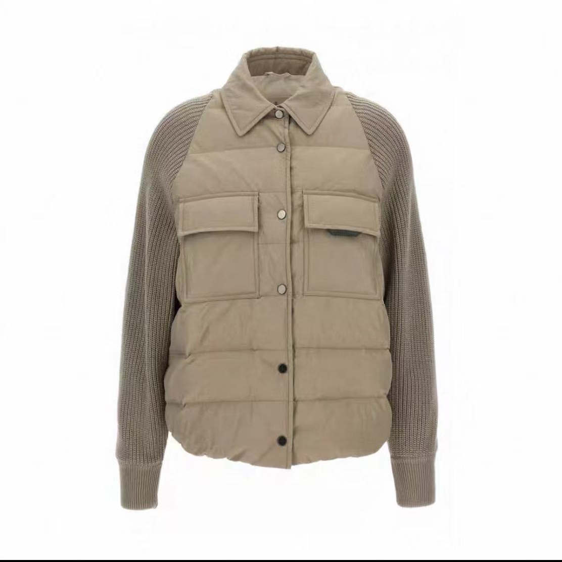 【非市场版 BC家】羊毛羊绒桑蚕丝鹅绒服C-001M6312