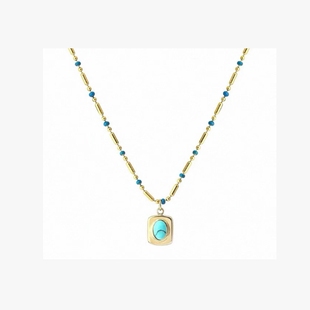 项链C 天然高端绿松石 001M6696 獨家渠道资源