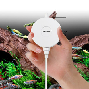 臻的桌面迷你圆方鱼缸箱增氧泵卧室超静音水族氧气泵冲制打充氧机