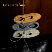 牛反绒磨砂平底单鞋 Les 25ss原创老钱风 超舒适休闲鞋 Pieds Nus