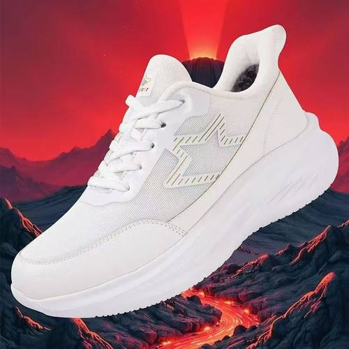 男女同款运动小白色透气棉鞋