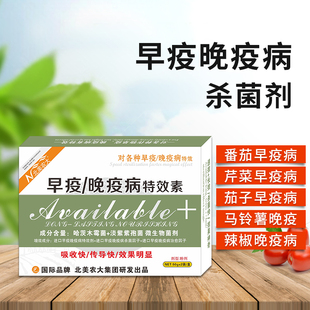 早疫晚疫病特效素农药杀菌剂番茄早疫病专用药西红柿辣椒北美农大
