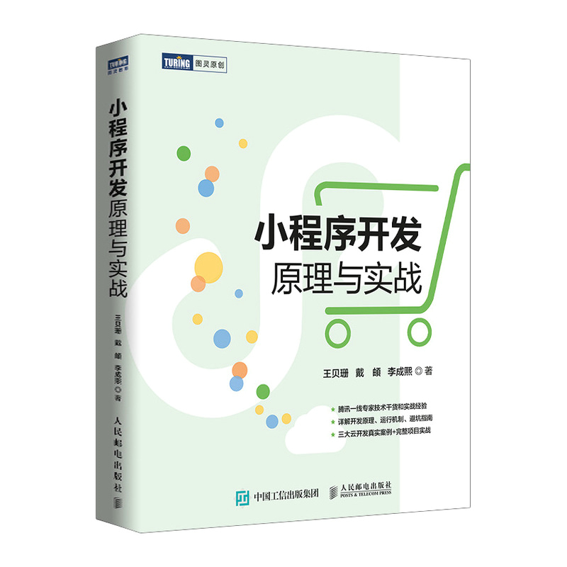 小程序开发原理与实战小程序基础开发入门书籍小程序开发实战教程架构分析书籍云开发前端开发