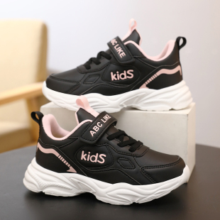 ABC童鞋儿童运动鞋秋款2025秋季小女孩休闲鞋轻便软底女童跑步鞋