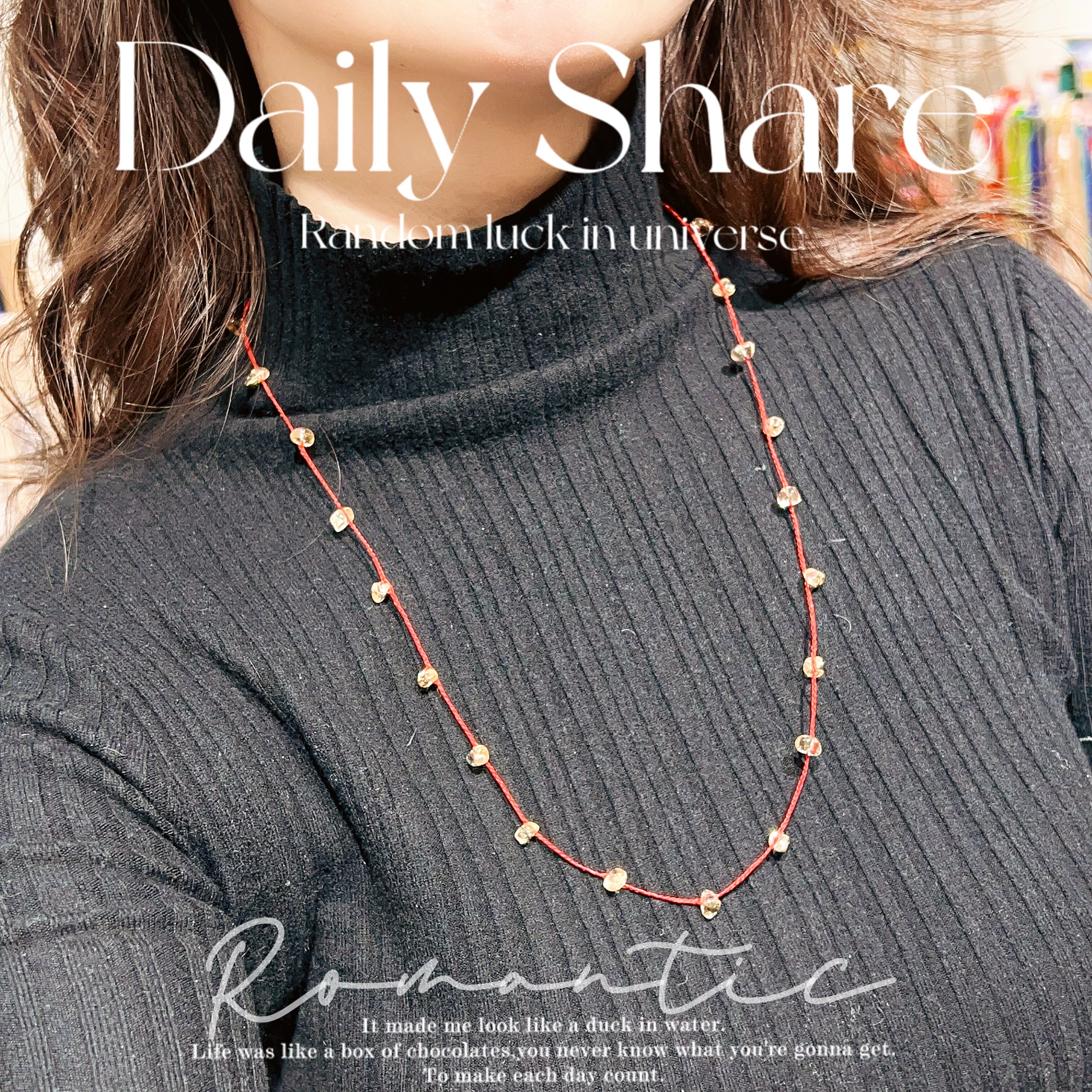 天然黄水晶毛衣链酒红色编绳长款项链不规则水晶s925银原创手工女,饰品/流行首饰/时尚饰品新,项链,淘宝优惠券,粉丝福利购,淘宝优惠卷