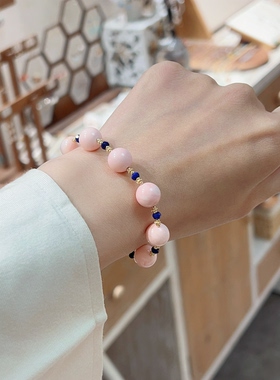 天然女王贝10mm弹力手串