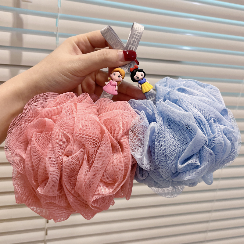 沐浴球女大号超柔软高档不散浴花