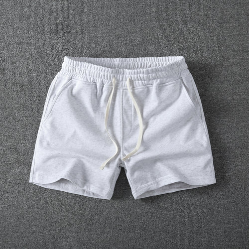 夏季纯棉三分休闲短裤