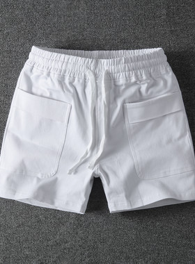 夏季薄款纯棉休闲短裤