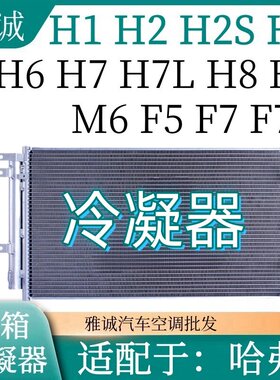 哈弗H1H2H2SH4H6H7H7LH8H9M6F5F7F7X汽车散热网冷凝器