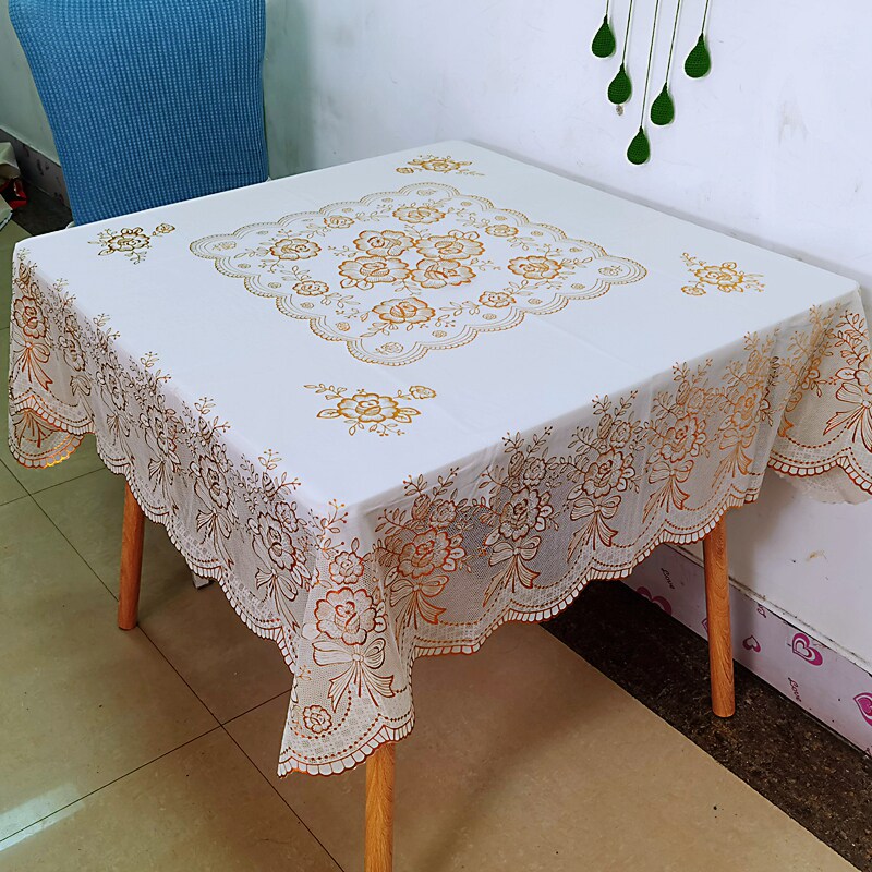 正方形桌布餐桌布防水防烫防油免洗ins风家用八仙桌台布方桌桌布