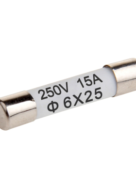 6*25mm陶瓷保险管 RO57 15A 250V熔断器 R057 15A保险丝6×25mm