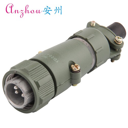 YD28 10芯 航空插头 带线夹 YD28K10TQ-F YD28J10TQ-F 连接器