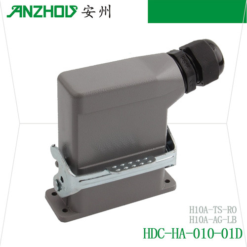 10芯重载连接器HDC-HA-010-01D