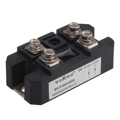 WORWO赛社 MD.D100A 1600V 整流模块 MD.D100-16二极管模块