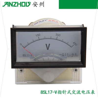 85L17-V指针式交流电压表30V100V150V200V250V300V450V500V750V