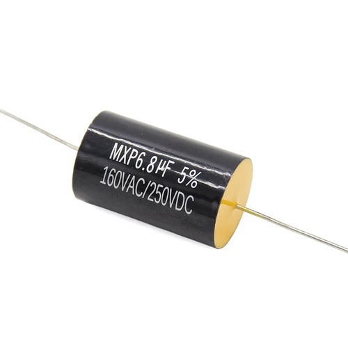 薄膜电容MXP 6.8uF 5% 160VAC/250VDC 音响喇叭发烧无极分频电容