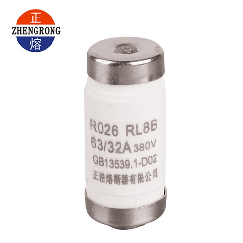 正熔 D02 R026 熔断器RL98-63 RL8B 63A/50A/40A/32A/25A/20A/16A - 封面
