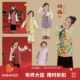 大耳象女童毛绒旗袍裙冬款 宝儿夹棉新中式 拜年服3M雪丽棉保暖裙子