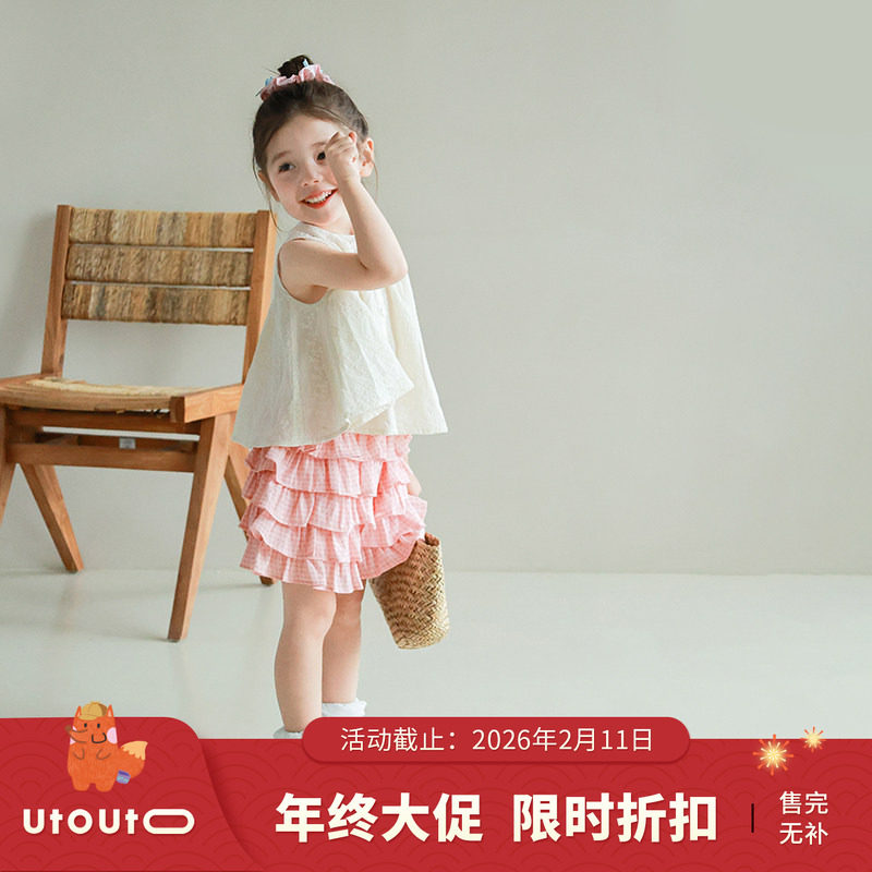 大耳象女童绣花无袖小衫夏季新款儿童纯棉开扣薄上衣,童装/婴儿装/亲子装,衬衫,淘宝优惠券,粉丝福利购,淘宝优惠卷