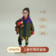 大耳象女童拼接连帽冲锋衣外套冬季 宝儿夹棉保暖加厚防风上衣 新款