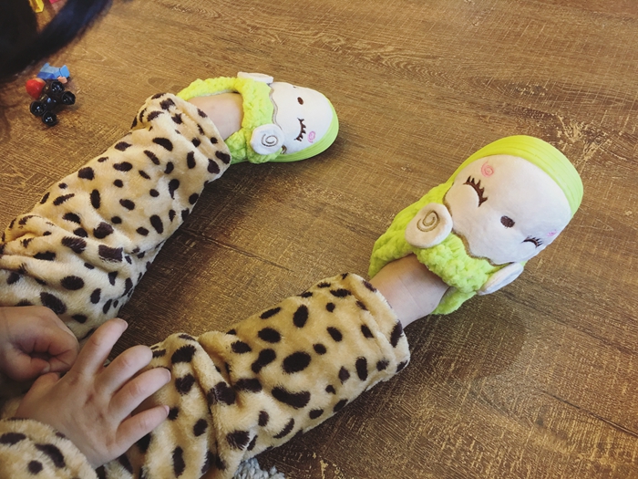 Chaussons enfants en autre pour hiver - semelle autre - Ref 1013649 Image 4