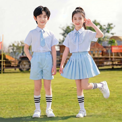 六一儿童演出服小学生班服合唱诗歌朗诵比赛幼儿园毕业拍照表演服