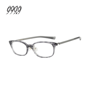 770 999.9眼镜框女日本手作板材钛金光学度数眼镜女NP FOUR NINES