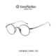 KAME MANNEN万年龟圆框眼镜架男日本手作超轻钛金近视眼镜KMN 102