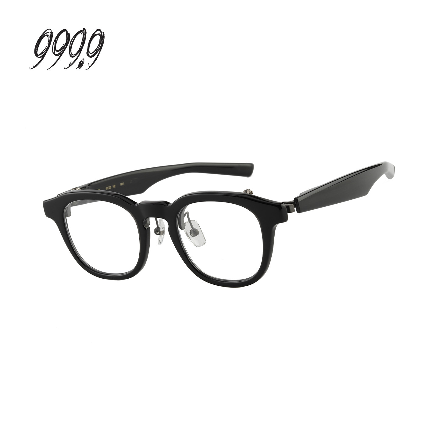 FOUR NINES 999.9翻盖眼镜架男日本手工板材老花近视眼镜框NPM-59