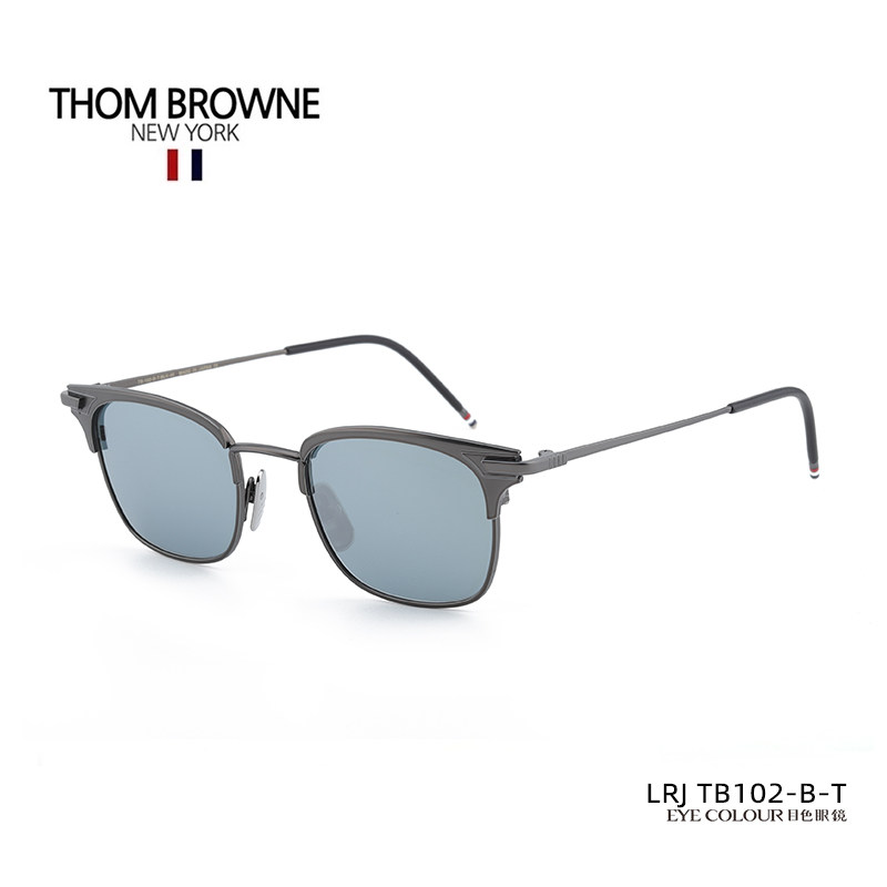 【门店现货】ThomBrowne汤姆布朗墨镜太阳镜眉形半框男驾驶TB102