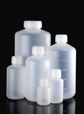 进口塑料试剂瓶高温PP样品瓶密封大小口50 100 250 500 1000ml2L