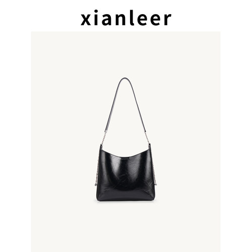 XIANLEER香蕾尔女包2026新款百搭时尚单肩腋下hobo包大容量托特包