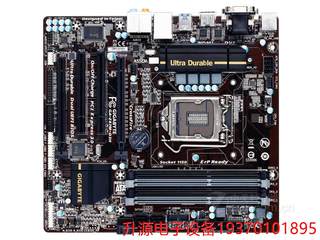 议价直拍不发：库存没上过机 Gigabyte/技嘉 Z87M-D3H 全集成 小