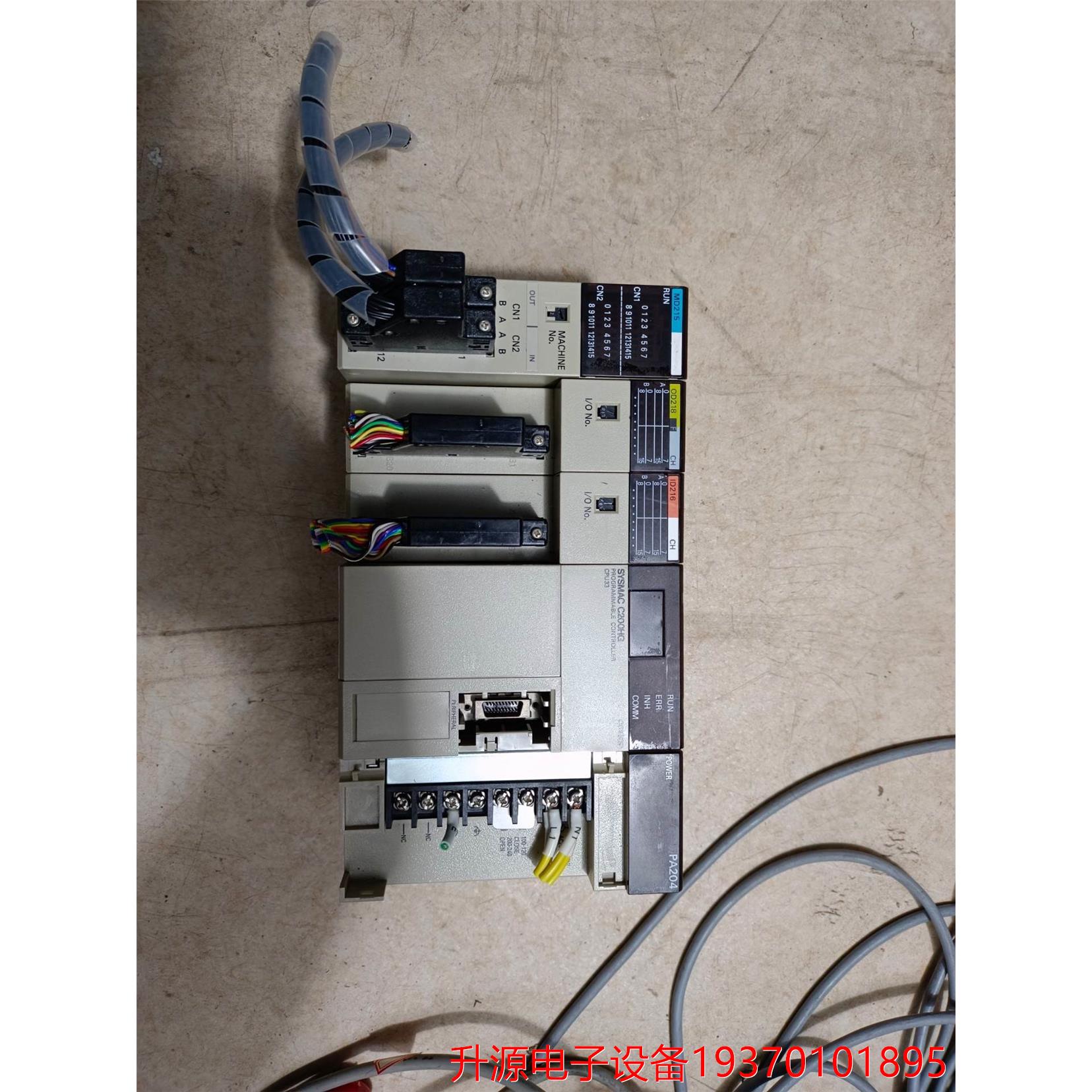 议价直拍不发：拆机PLC，型号C200HG-CPU33，MD215，议价