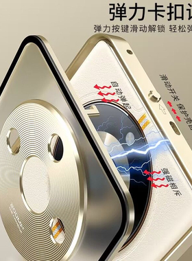 适用真我11pro+手机壳金属防摔realme11Pro+硬壳透明磨砂铝合金高级感个性创意新款直边镜头全包保护套简约男