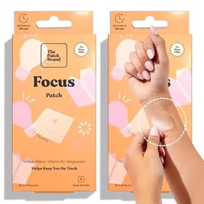 The Patch Brand Focus Patches | Supports Brain Function w