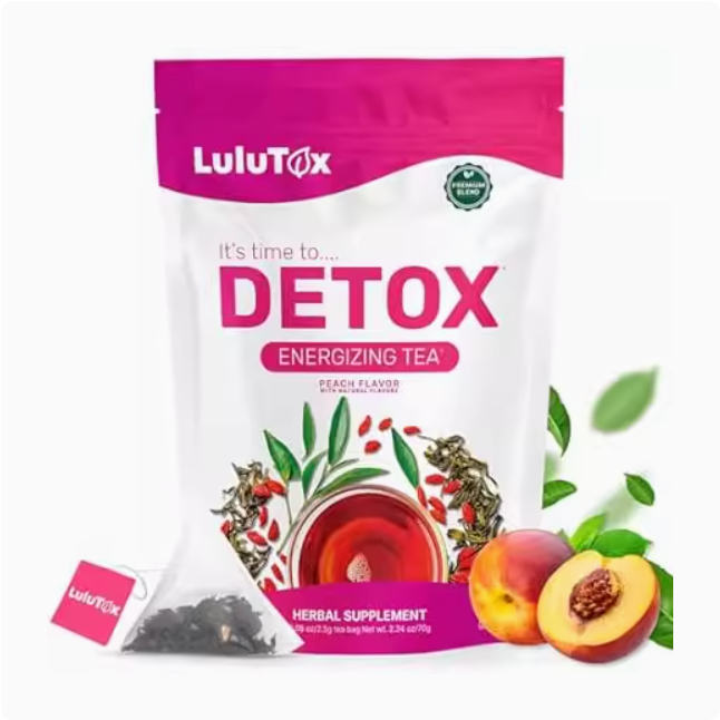 Detox Tea - Herbal Blend with Dandelion， Ginseng， and Gin