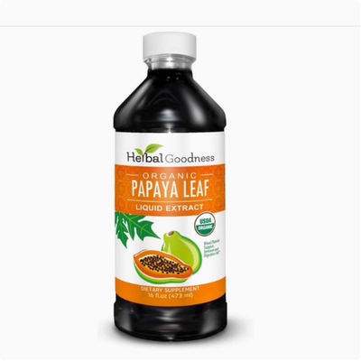 美国代购Herbal Goodness Papaya Leaf Extract Platelet Support