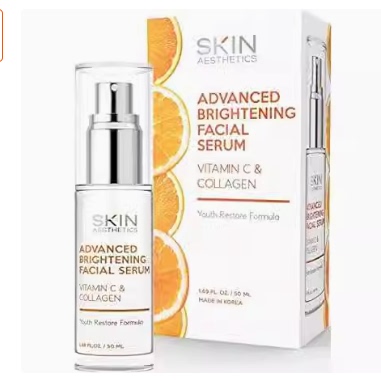 Vitamin C Serum With Collagen - Korean Skin Care for Dark