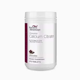 Bariatric Advantage Calcium Citrate Chewable 500mg with V
