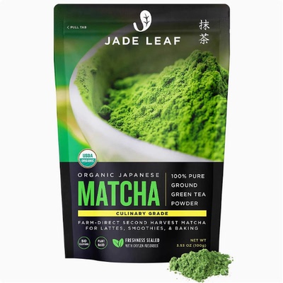 美国代购Matcha Green Tea Powder, Organic - Authentic Japanes