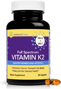 美国代购InnovixLabs Full Spectrum Vitamin K2 with MK-7 and M