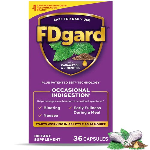 美国代购FDgard Gut Health Supplement, 36 Capsules