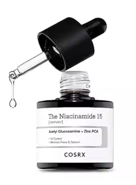 COSRX Niacinamide 15% Face Serum， Minimize Enlarged Pores