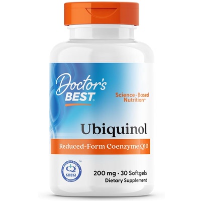美国代购Doctors Best Ubiquinol, Reduced-Form Coenzyme Q10