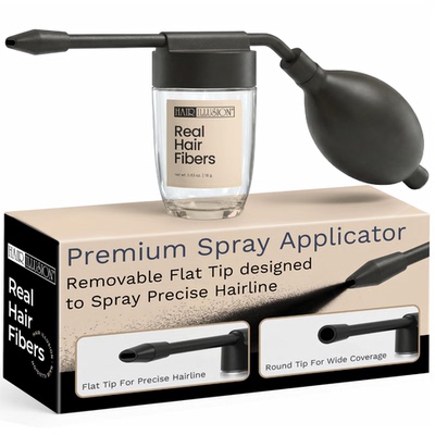 美国代购Hair Illusion Spray Applicator Removable Flat