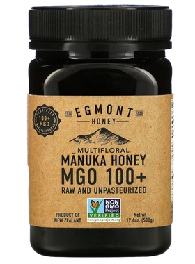Egmont Honey Multifloral Manuka Honey, Raw And Unpasteurized