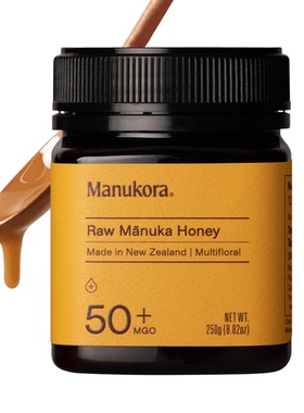 Manukora Raw Manuka Honey， MGO 50+， New Zealand Honey， No