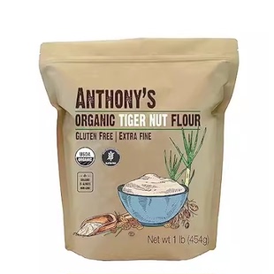 Anthony's Organic Tiger Nut Flour， 1 lb， Gluten Free， Non